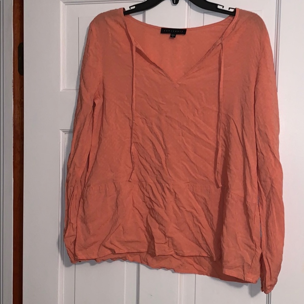 Ruffled blouse